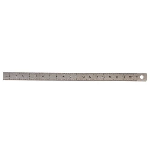 Réglet semi-rigide inox 2 faces longueur 500 mm - Image principale