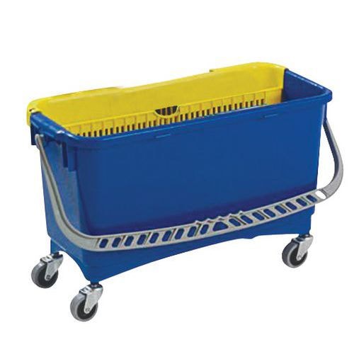 Seau 20 l sur roulettes pour lavage vitres - Image principale