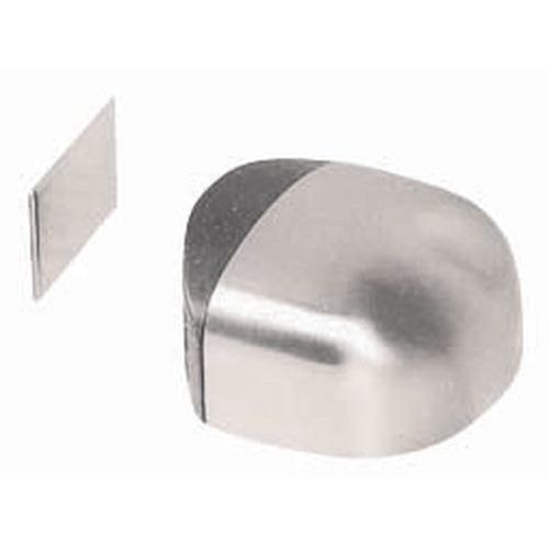 Butoir de sol magnétique nickel mat - Image principale