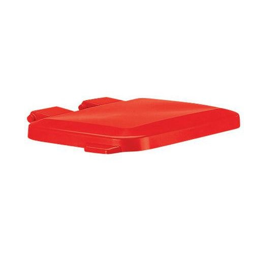 Couvercle pour support pour sac-poubelle 4116 Rouge - Image principale