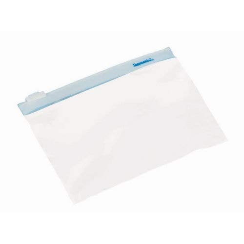 250 sacs plastique Topmatic 75 microns À curseur l x H : 125 x 90 mm - Image principale