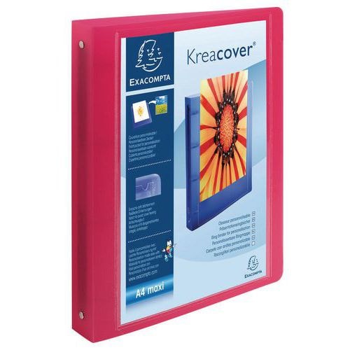 Classeurs chromatique Kreacover assortis A4 maxi - Image principale