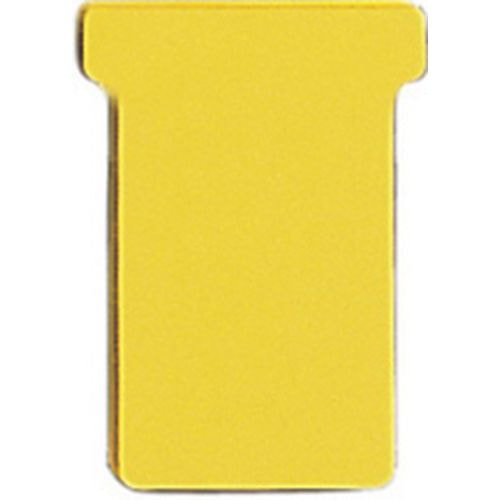 Lot de 100 Fiche T - 48 mm Col.:Jaune Largeur:48 - Image principale
