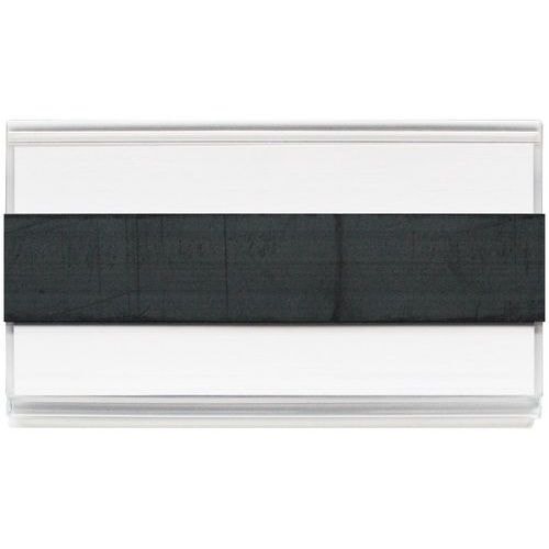 Lot de 100 Porte étiquette magnetique transparent 100x54mm - Manutan - Image principale