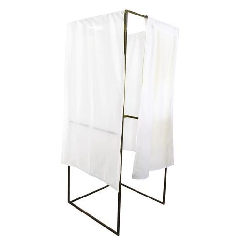 Isoloir standard blanc - Image principale
