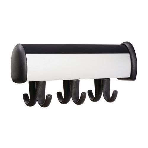 Portemanteau mural Allure - Modèle 8A - Nbr patère : 6 - Noir - Image principale