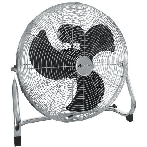 Brasseur d'air métal chromé à poser 100 W - Ø 45 cm - Image principale