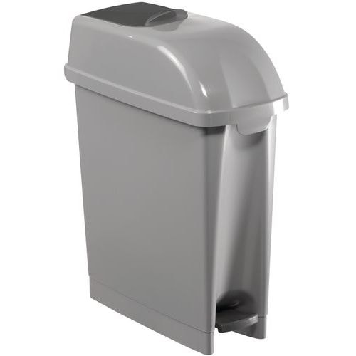 Poubelle pour serviettes hygiéniques - 17 L Gris - Image principale