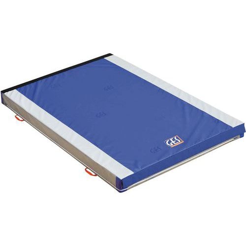 Matelas de gymnastique ges bicolore - 2,40 x 2 m - Image principale