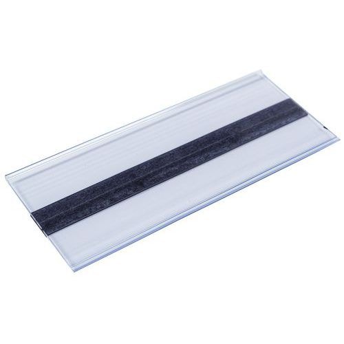 Lot de 50 porte-étiquettes magnétique 80x200 - MANUTAN - Image principale