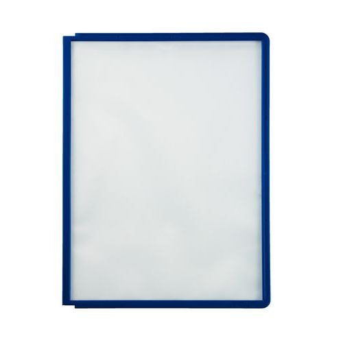 Lot de 5 pochettes de visualisation Sherpa & Vario - A4 - Bleu - Image principale