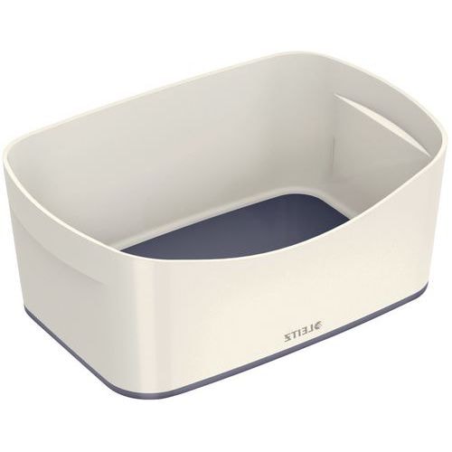 Lot de 4 bacs de stockage MyBox Blanc / Gris - Image principale