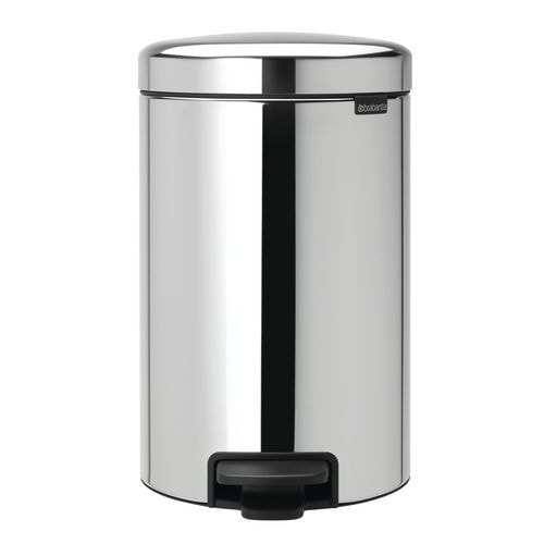 Poubelle à pédale NewIcon 12L inox Brabantia - Image principale