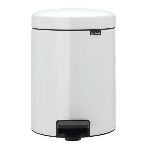 Poubelle à pédale NewIcon 5L - Brabantia, Coloris : Blanc - Image principale