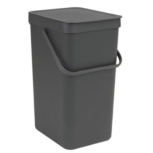 Poubelle Sort&Go 16L Gris - Brabantia - Image principale