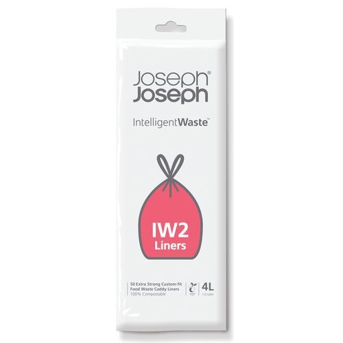 Lot de 50 Sacs poubelle Blancs IW2 4itres pour Intell. Waste - Image principale