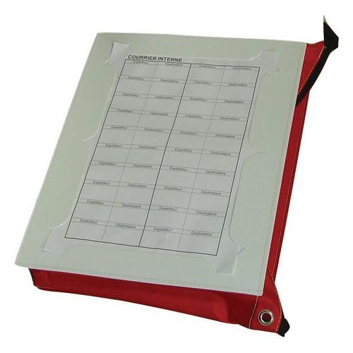 Pochette d’échange de courrier interne  Rouge - Image principale