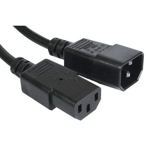Rallonge d'alimentation C14 / C13 noire - 7,5 m - Image principale