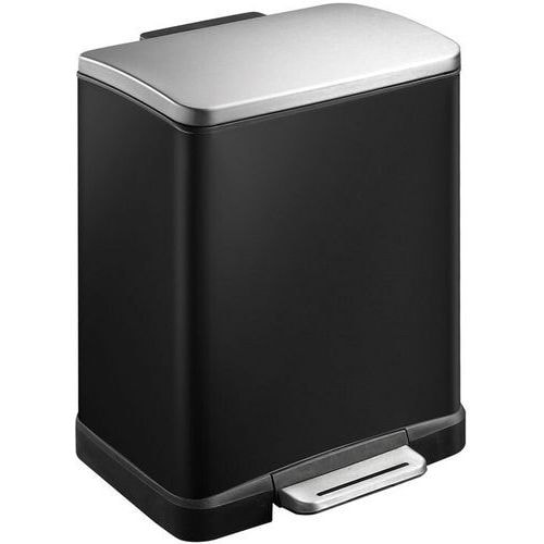 Poubelle à pédale E-Cube rectangulaire 12L EKO - Vepabins - Image principale