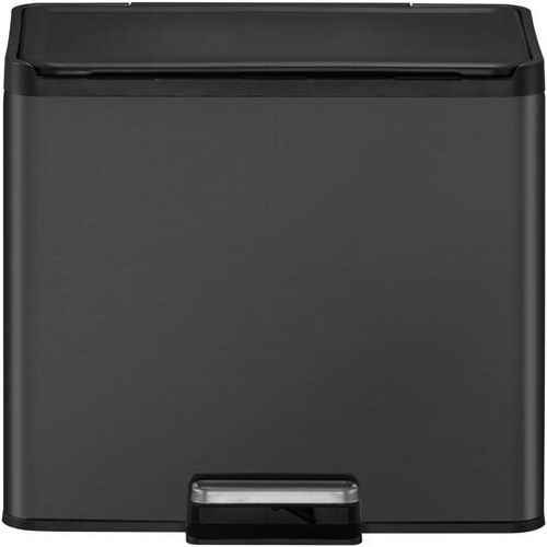 Poubelle à pédale Essential Recycler Step Bin 9+9+9 L Noir - Image principale