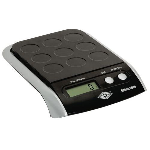 Pèse-lettre et paquet WEDO - Portée 5 kg - Gris anthracite et argent - Image principale