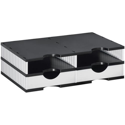 Système de rangement à tiroirs modulables Styrodoc Duo Set - Image principale