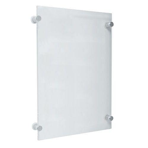 Crystal Sign - Plaque de porte A3 Portrait - Image principale