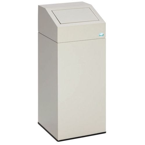 Conteneur tri sélectif modulaire - 45 L, Coloris : Gris clair - Image principale