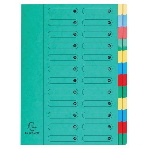 Lot de 4 Trieur extensible harmonika sans élastique 24 compartiments - Image principale