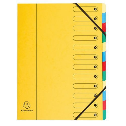 Lot de 6 Trieur harmonika fenêtres nature future 12 compartiments - Image principale