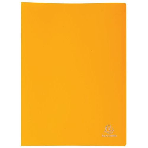 Lot 25 Protège-documents jaune PP souple opaque 20 vues A4 - Image principale