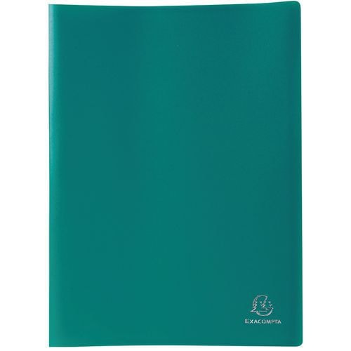 Protège-document vert PP souple pochettes opaque 120 vues A4 (lot de 8) - Image principale