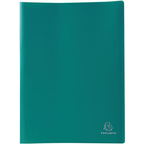 Protège-documents PP vert souple opaque 160 vues A4 (lot de 8) - Image principale