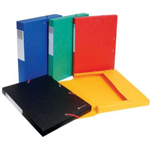 Set de 10 boîtes exabox carte lustrée scotten A4 Assorties - Image principale