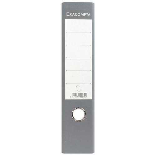 Lot de 10 Classeur à levier gris dos de 70mm avec perforateur A4 - Image principale