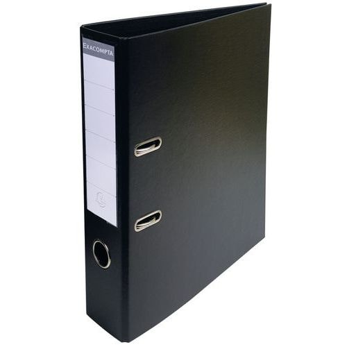 Lot de 10 classeurs à levier pvc a4 dos de 70mm Noir - Image principale