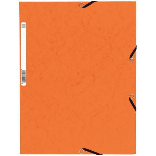 Set 50 chemises 3 rabats carte lustrée 355gm² A4 Assorties - Image principale