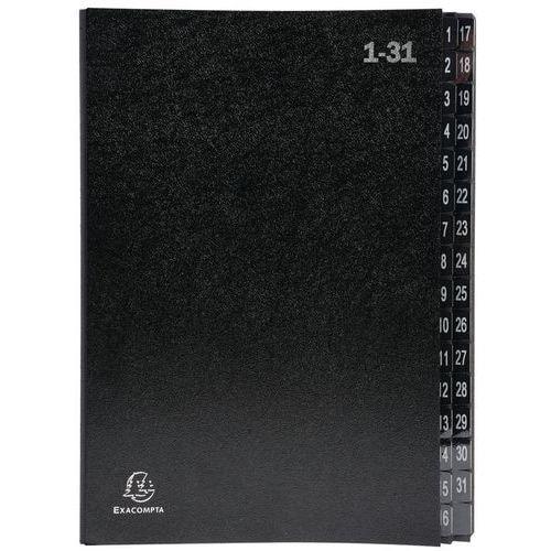 Lot de 6 trieurs rigide économique ordonator 32 cases 24x34cm Noir - Image principale