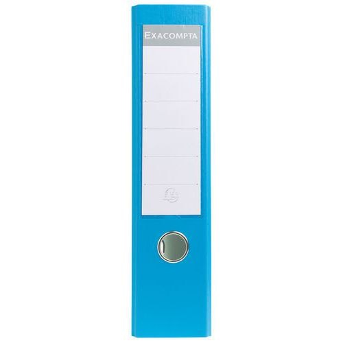 Lot de 20 classeurs à levier polypropylène dos de 80mm Bleu clair - Image principale