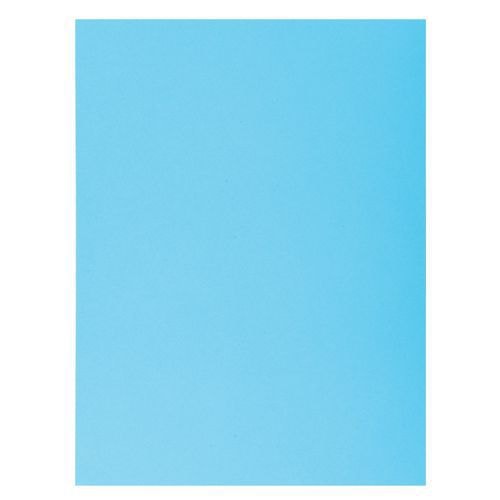 Lot de 5 paquets de 50 chemises 1 rabat super 250 - 24x32cm Bleu clair - Image principale