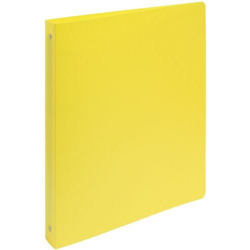 Lot de 20 classeurs 4 anneaux 30 mm PP opaque - a4 maxi Jaune - Image principale