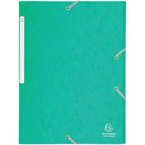 Lot de 25 chemises maxi capacity carte lustrée 425gm²  A4 Vert - Image principale