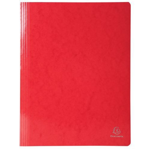 Lot de 25 chemises à lamelle pelliculée 355gm² iderama A4 Rouge - Image principale