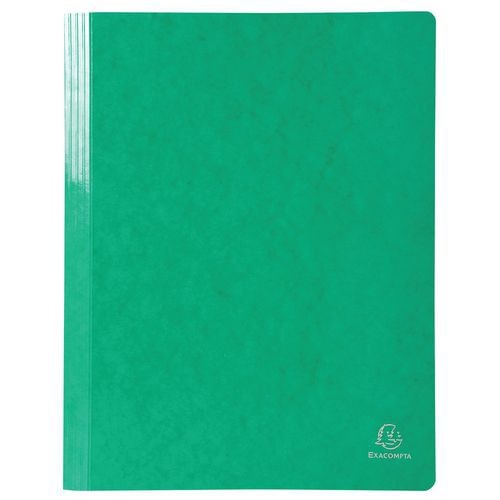Lot de 25 chemises à lamelle pelliculée 355gm² iderama A4 Vert foncé - Image principale