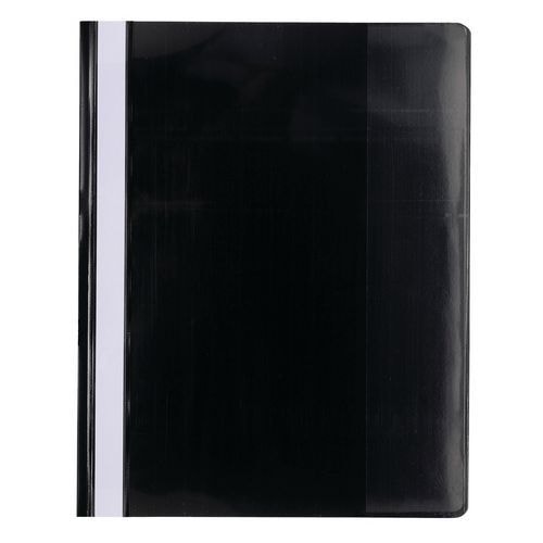 Lot de 10 chemises de présentation à lamelles pvc premium - a4 Noir - Image principale