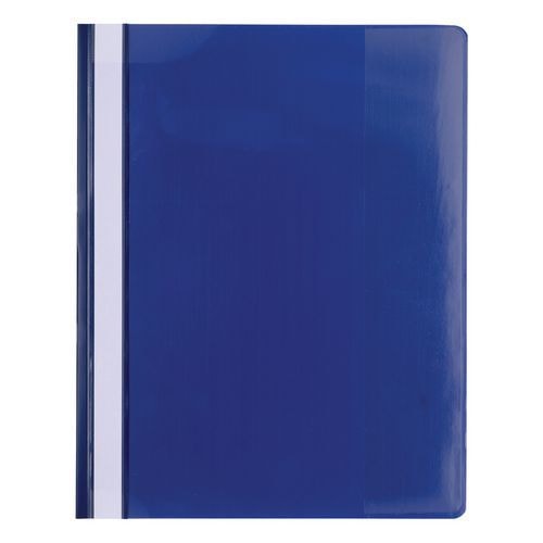 Lot de 10 chemises de présentation à lamelles pvc premium - a4 Bleu - Image principale