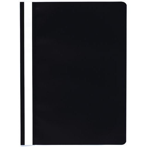 Lot de 25 chemises de présentation à lamelles PP standard A4 Noir - Image principale