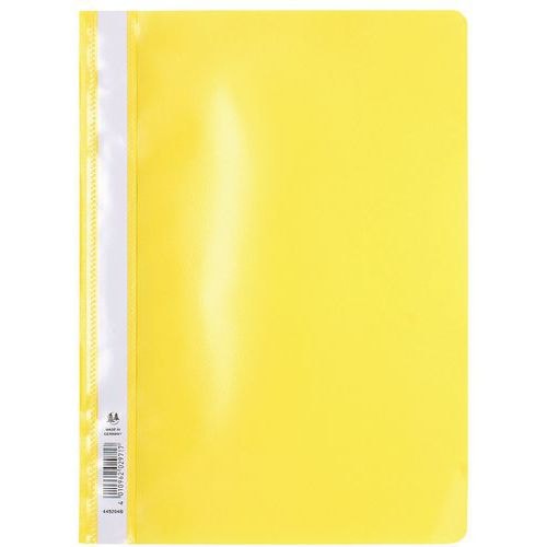 Lot de 25 chemises de présentation à lamelles PP standard A4 Jaune - Image principale
