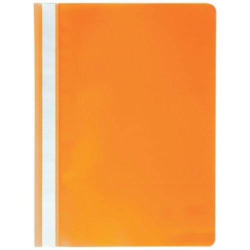 Lot de 25 chemises de présentation à lamelles PP standard A4 Orange - Image principale