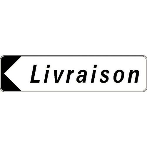 Panneau directionnel standard - Livraison - Longueur 500 mm - Image principale